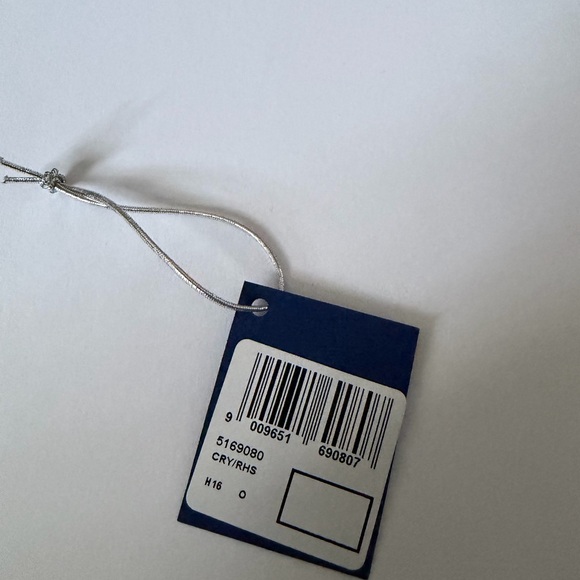 🦢🦢 Swarovski Silver Crystal Swan Necklace Large 🦢🦢 - Picture 7 of 9